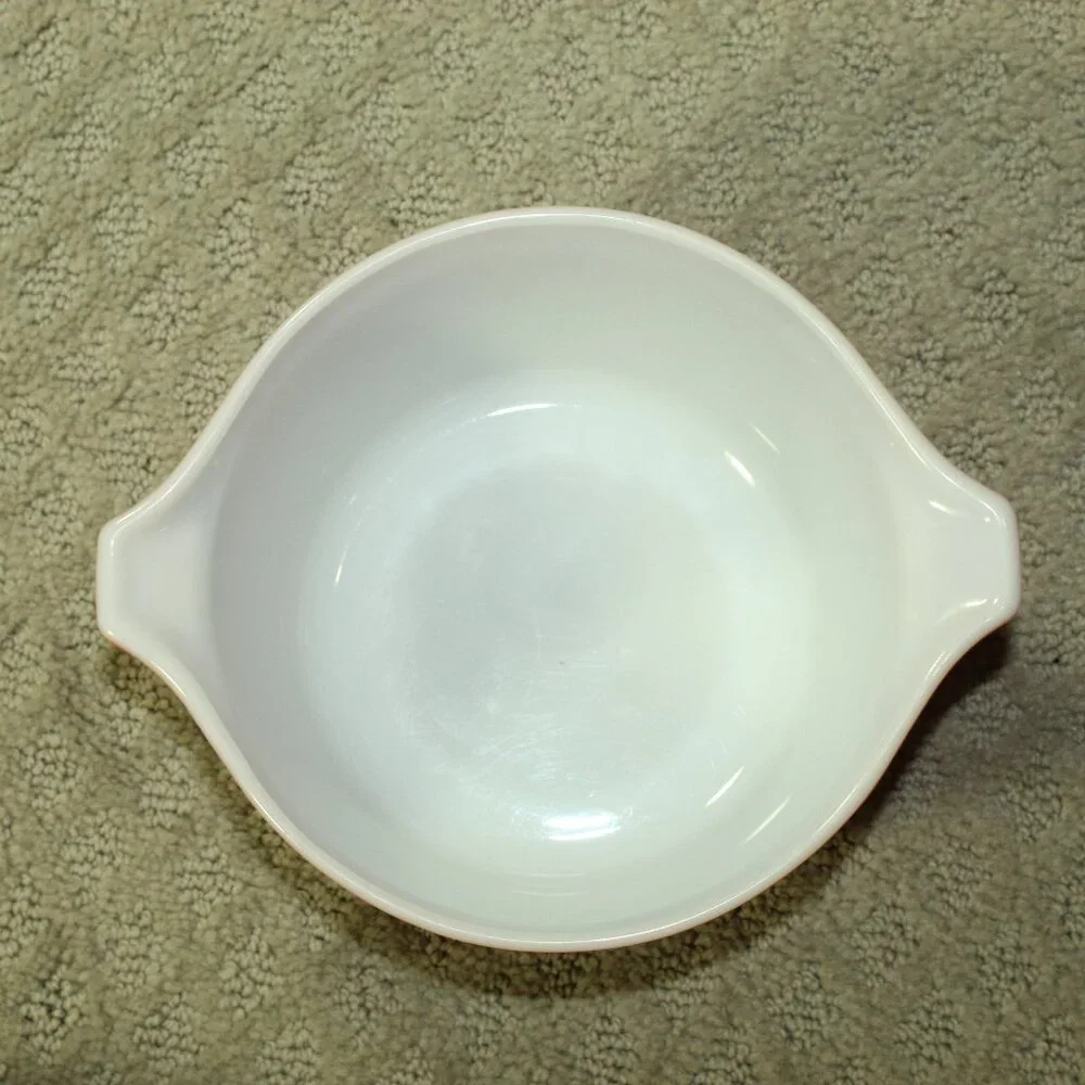 Pyrex Autumn Harvest Casserole Set Of 3 With Matching Lids #475B, #474B, #473B